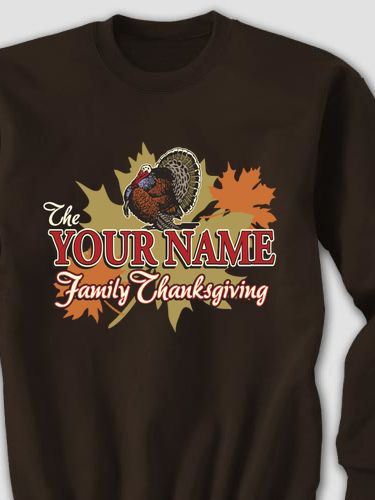 Family Thanksgiving : Printed Sweatshirts
