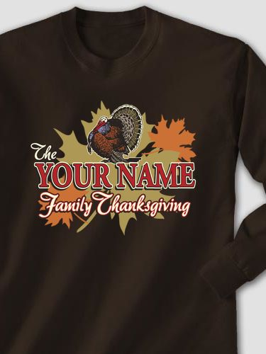 Family Thanksgiving : Printed Long Sleeves