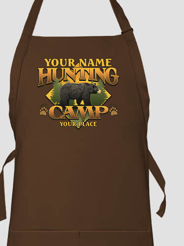 Bear Hunting Camp : Printed Aprons