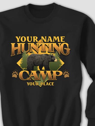 Bear Hunting Camp : Printed Sweatshirts