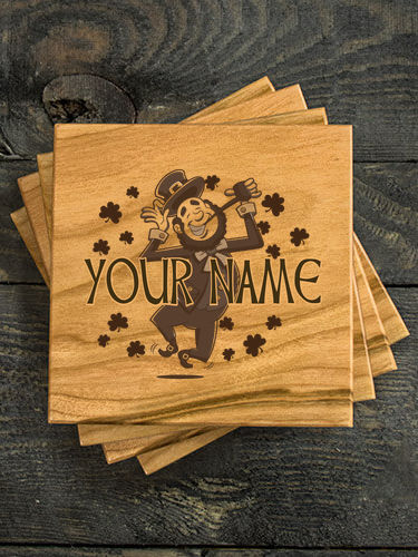 Leprechaun : Coasters - Engraved
