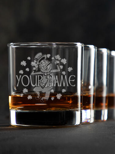 Leprechaun : Rocks Glasses - Engraved