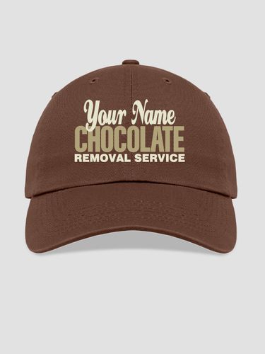 Chocolate Removal Service : Embroidered Baseball Hats