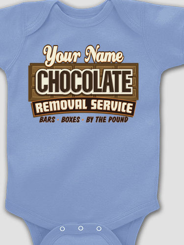 Chocolate Removal Service : Printed Baby Bodysuits