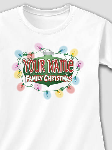 Christmas Lights : Printed T-Shirts