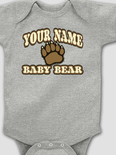 Baby Bear : Printed Baby Bodysuits