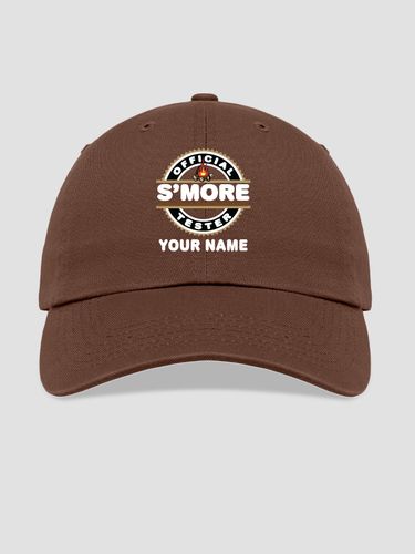 Official S'more Tester : Embroidered Baseball Hats