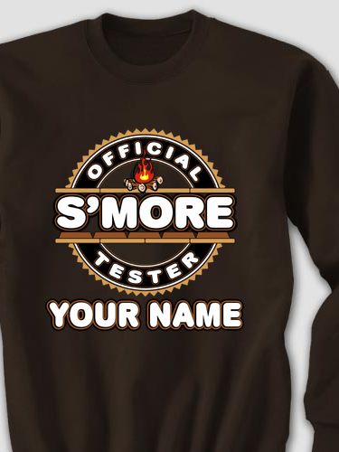 Official S'more Tester : Printed Sweatshirts