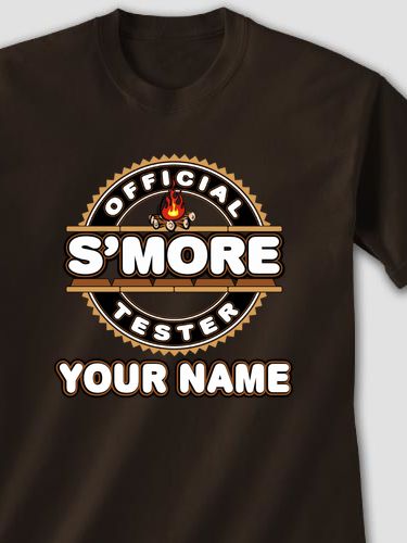 Official S'more Tester : Printed T-Shirts