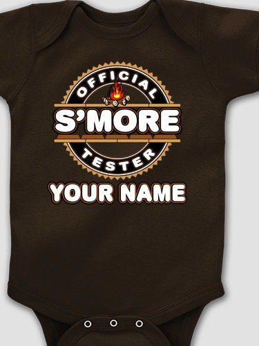 Official S'more Tester : Printed Baby Bodysuits