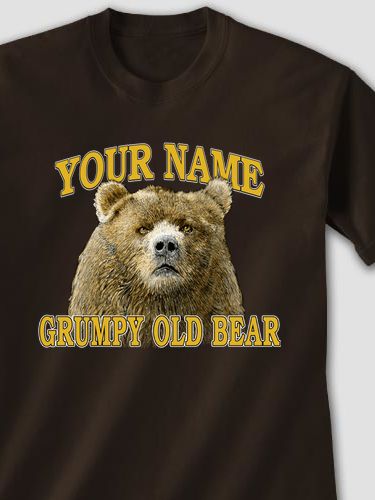 Grumpy Old Bear : Printed T-Shirts
