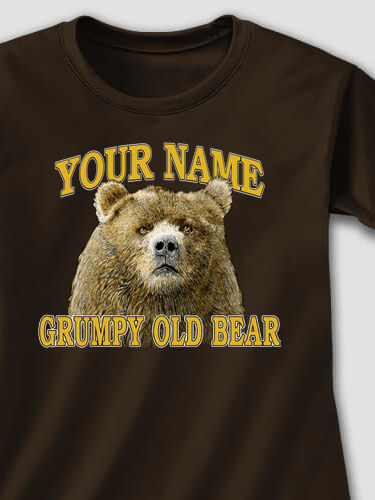 Grumpy Old Bear : Printed T-Shirts