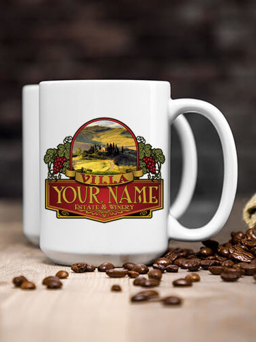 Italian Villa : Ceramic Coffee Mugs