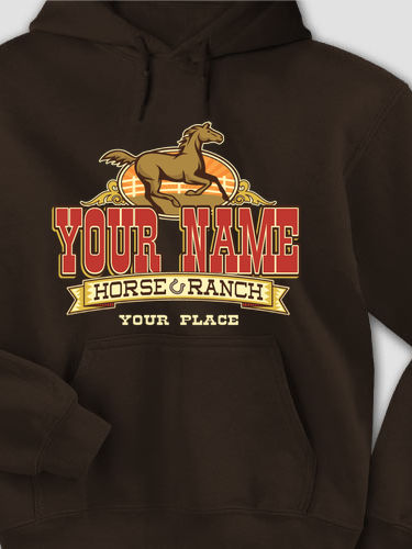 Horse Ranch : Printed Hoodies