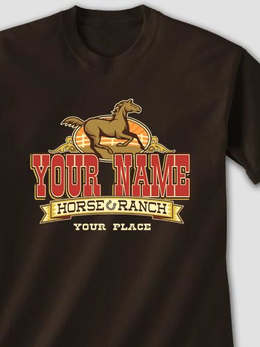 Horse Ranch : Printed T-Shirts