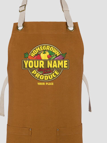 Homegrown Produce : Printed Canvas Work Aprons