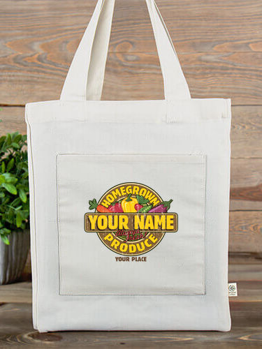 Homegrown Produce : Canvas Totes