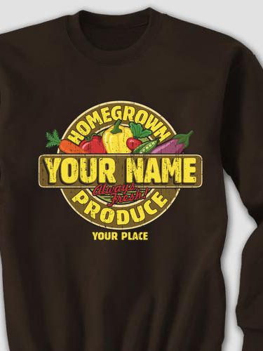 Homegrown Produce : Printed Sweatshirts