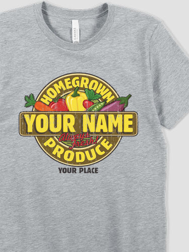 Homegrown Produce : Premium Printed T-Shirts