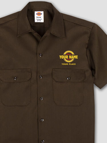 Homegrown Produce : Embroidered Work Shirts
