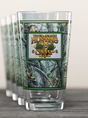Deer Hunting Camp : Pint Glasses - Special Edition