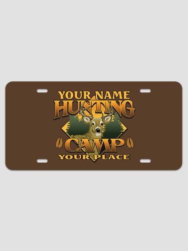 Deer Hunting Camp : License Plates