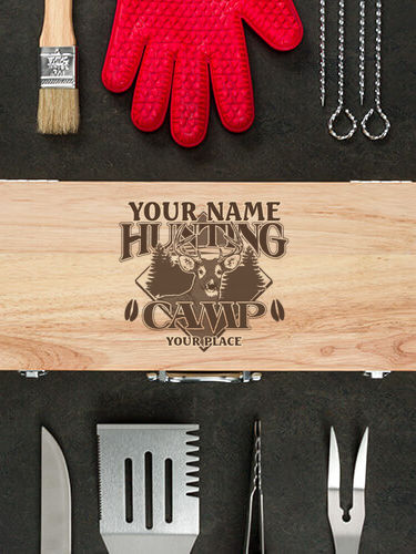 Deer Hunting Camp : 10 Piece BBQ Set