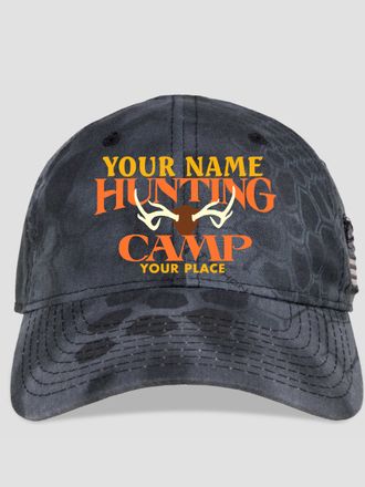 Deer Hunting Camp : Embroidered Kryptek Tactical Camo Hats