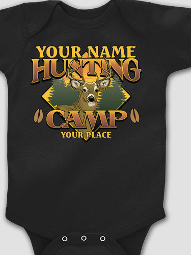 Deer Hunting Camp : Printed Baby Bodysuits