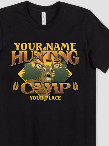 Deer Hunting Camp : Premium Printed T-Shirts