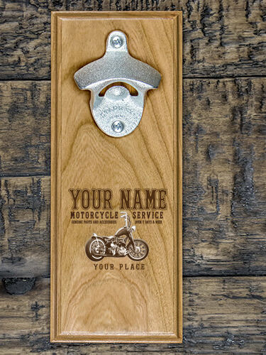 Motorcycle Service BP : Bottle Openers - Engraved
