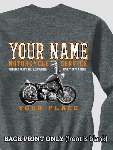 Motorcycle Service BP : Printed Sweatshirts