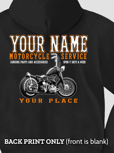 Motorcycle Service BP : Printed Hoodies