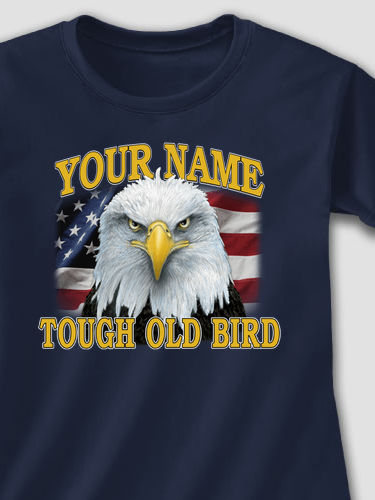 Patriotic Tough Old Bird : Printed T-Shirts