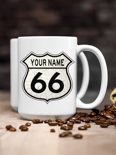 Route 66 : Ceramic Coffee Mugs
