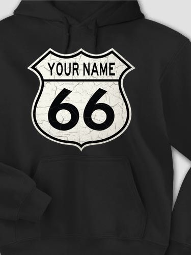 Route 66 : Printed Hoodies