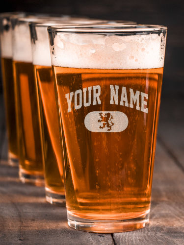 Scottish Varsity : Pint Glasses - Engraved