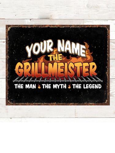 Grillmeister : Tin Signs