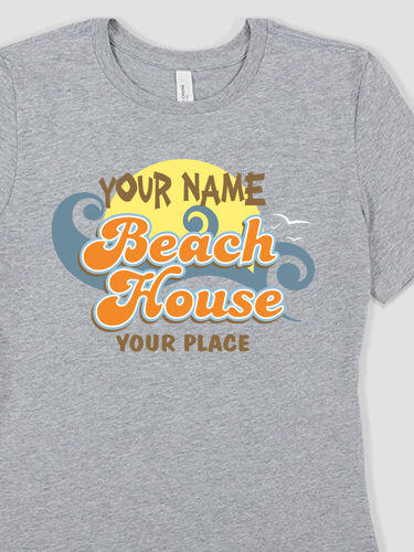 Beach House : Premium Ladies T-Shirts