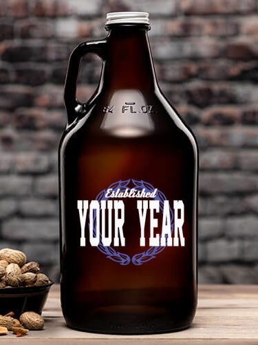 Established : Beer Growlers - Color Printed