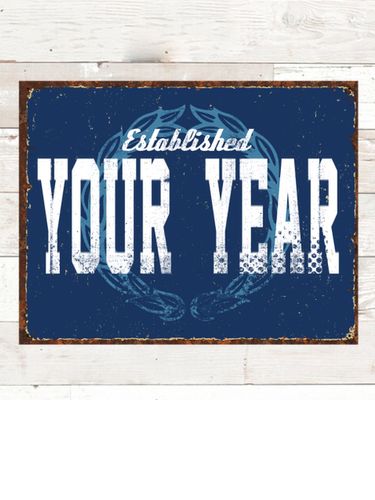 Established : Tin Signs
