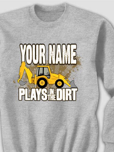 Dirt Shirt - Backhoe : Printed Sweatshirts