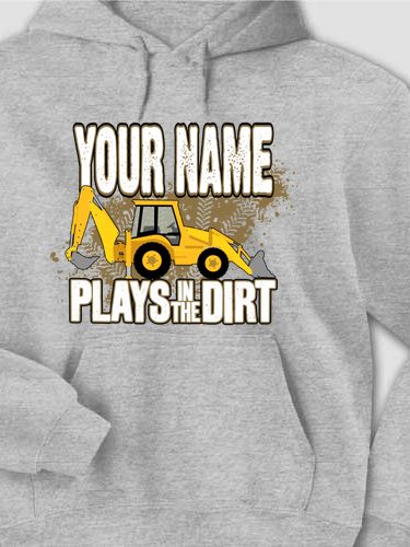 Dirt Shirt - Backhoe : Printed Hoodies