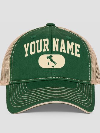 Italian Varsity : Embroidered Trucker Hats