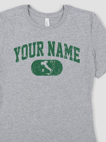 Italian Varsity : Premium Ladies T-Shirts