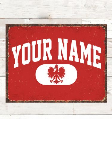 Polish Varsity : Tin Signs