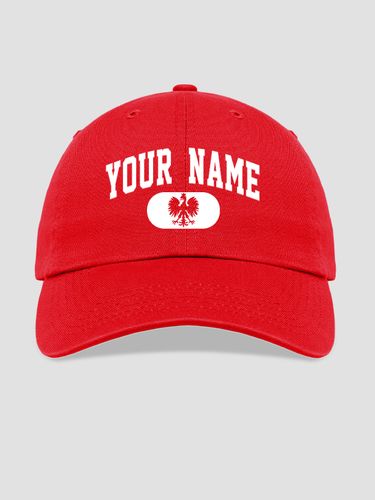 Polish Varsity : Embroidered Baseball Hats