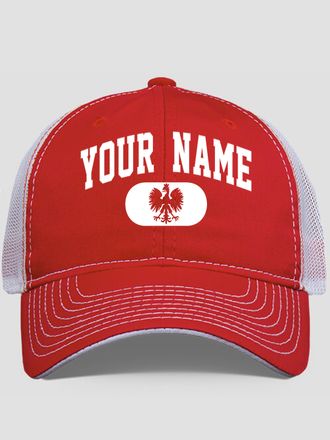 Polish Varsity : Embroidered Trucker Hats