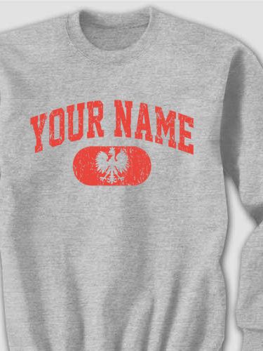 Polish Varsity : Printed Sweatshirts