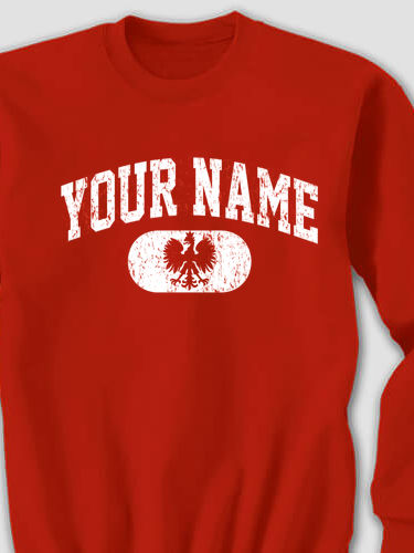 Polish Varsity : Printed Sweatshirts